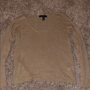 Tan light sweater